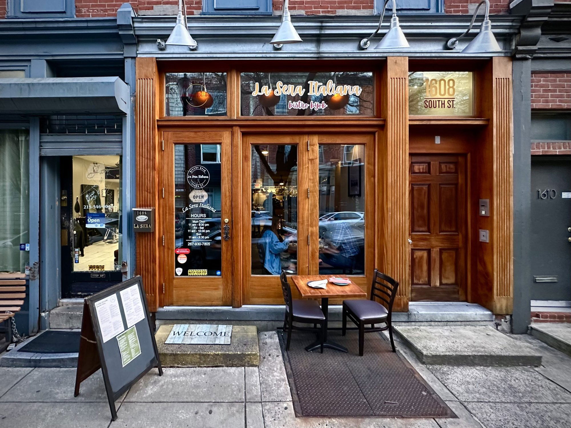 La Sera Italiana, Restaurant in Philadelphia