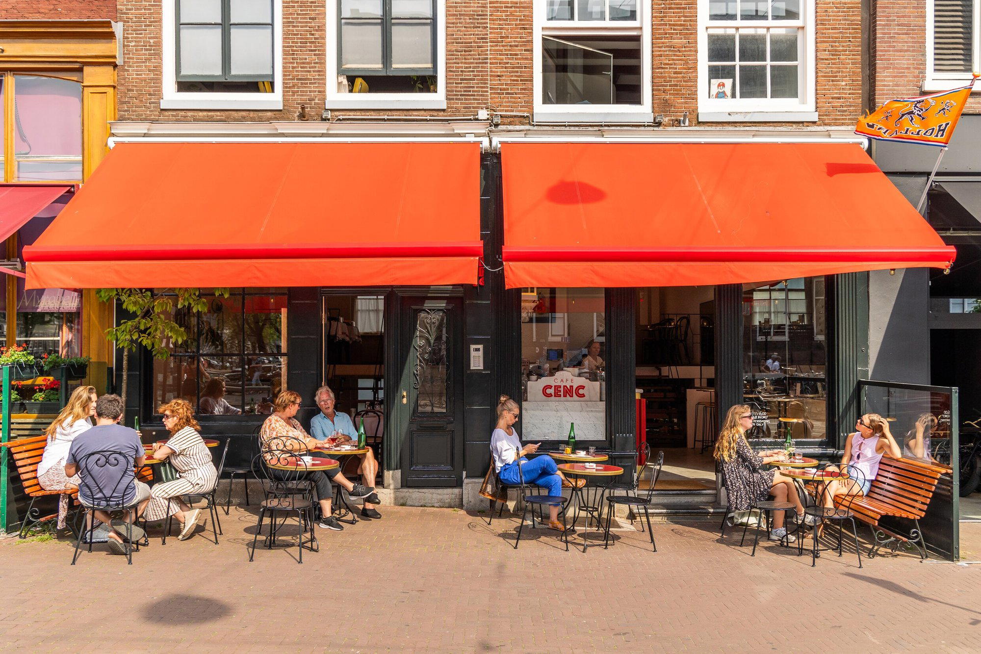 Café CENC restaurant in Amsterdam, Netherlands