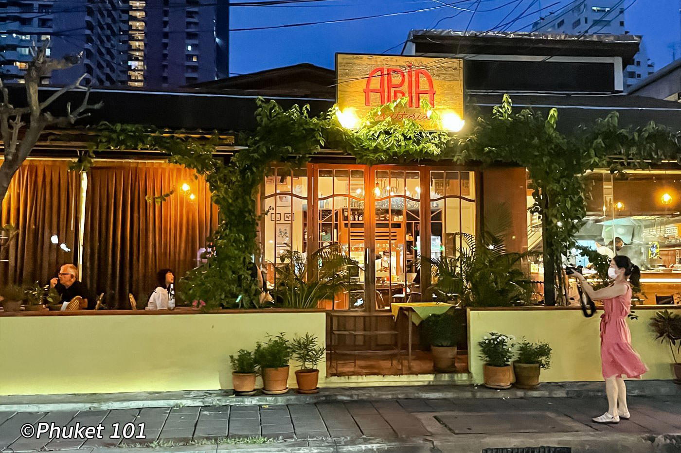 Appia Trattoria restaurant in Bangkok, Thailand