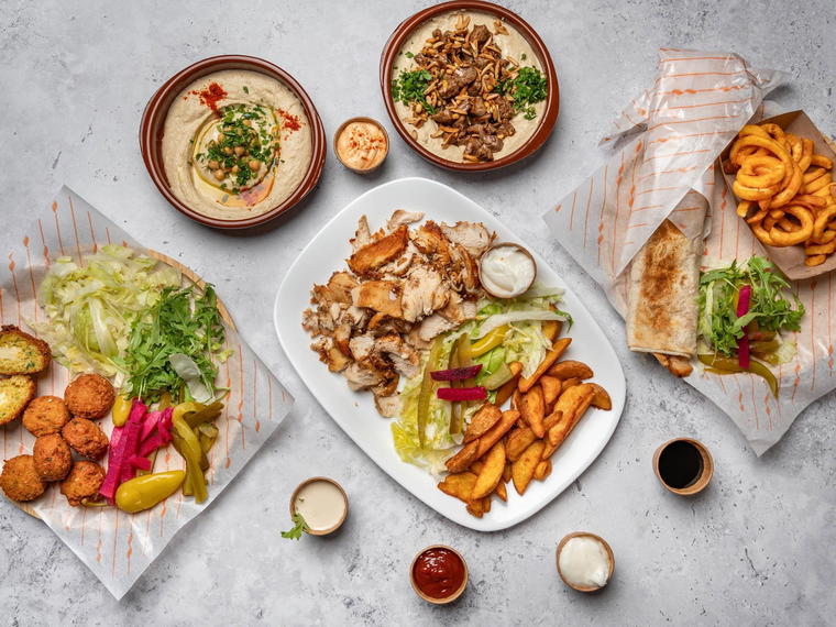 Falafel spot, Antwerp, Belgium