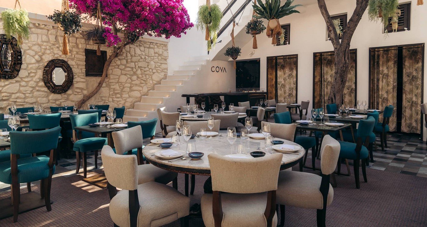 COYA restaurant in Mykonos, Greece