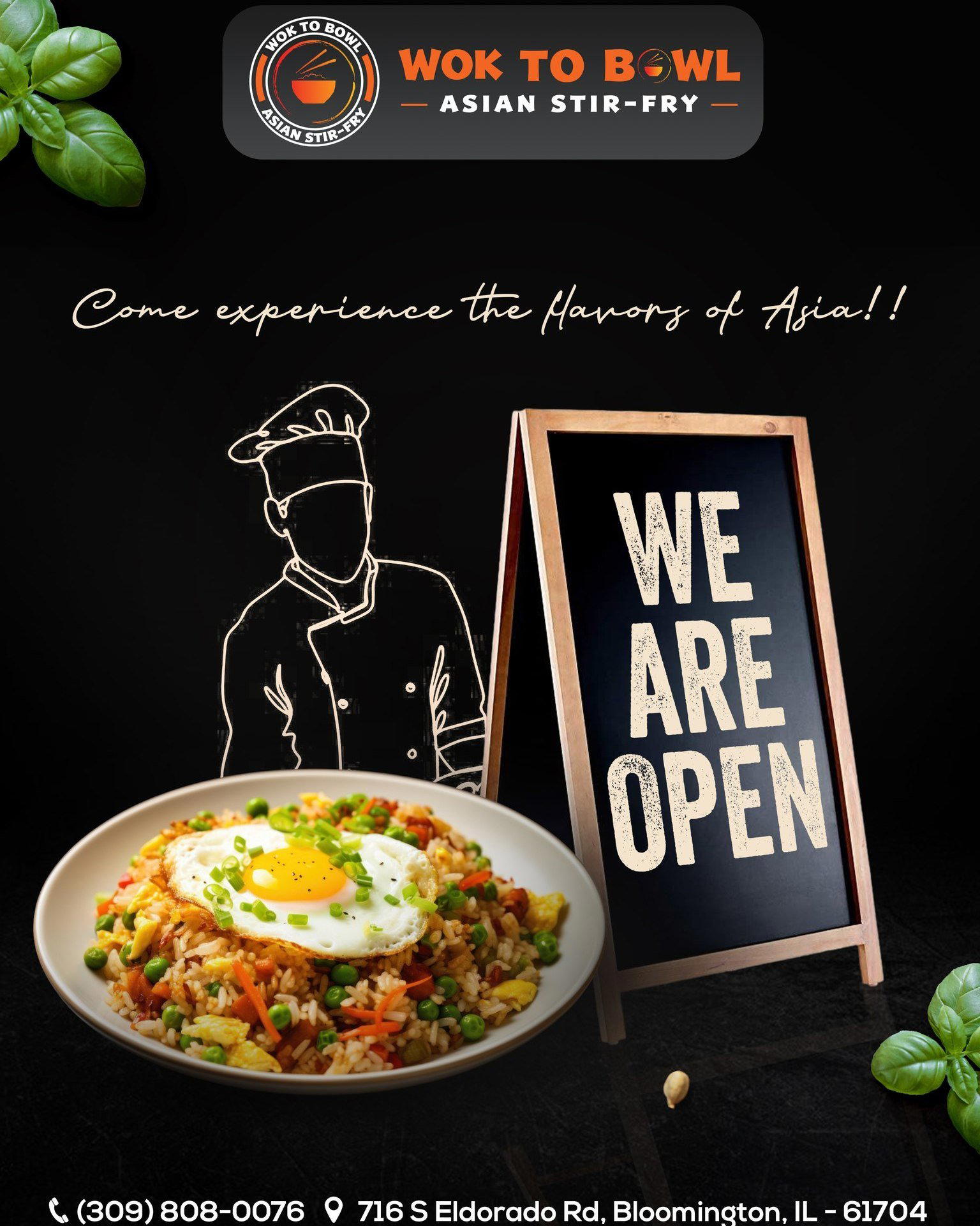 Wok to Bowl, Bloomington, United States