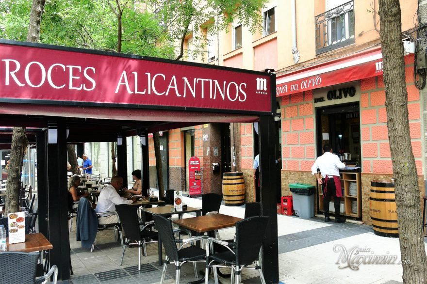 Taberna del Olivo restaurant in Madrid, Spain