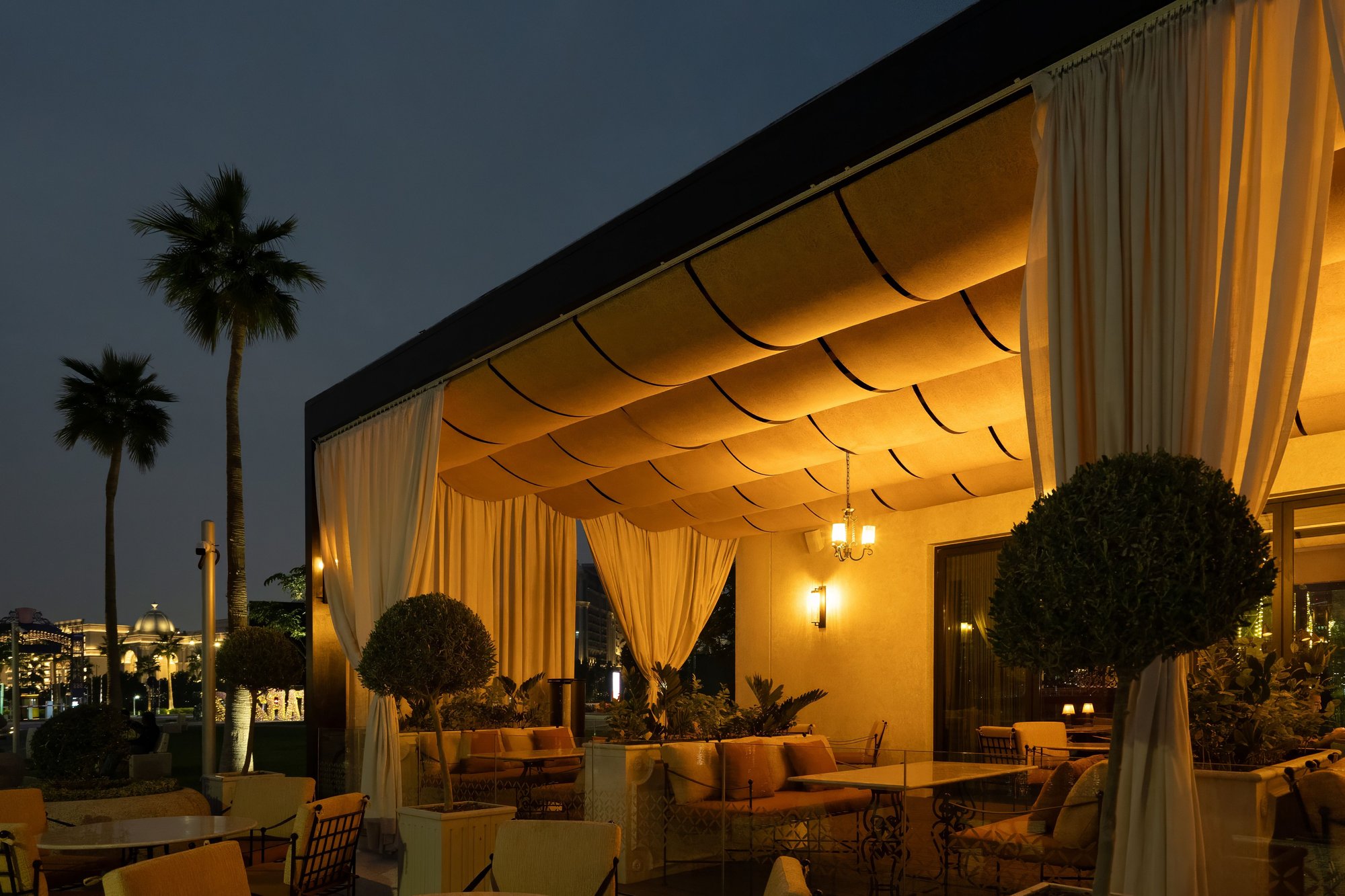 Berenjak Al Maha Island restaurant in Doha, Qatar