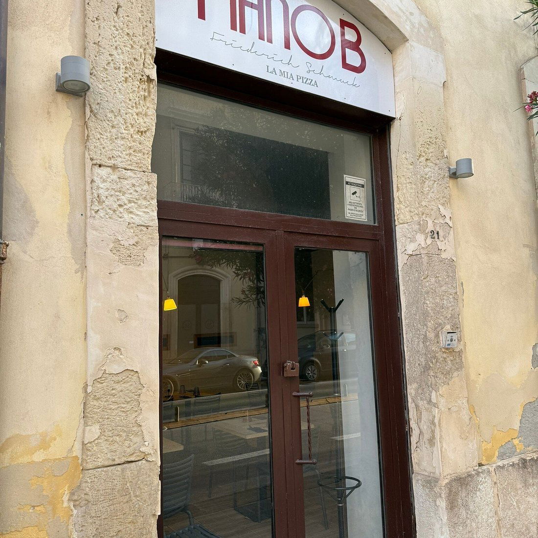 Piano B restaurant in Siracusa