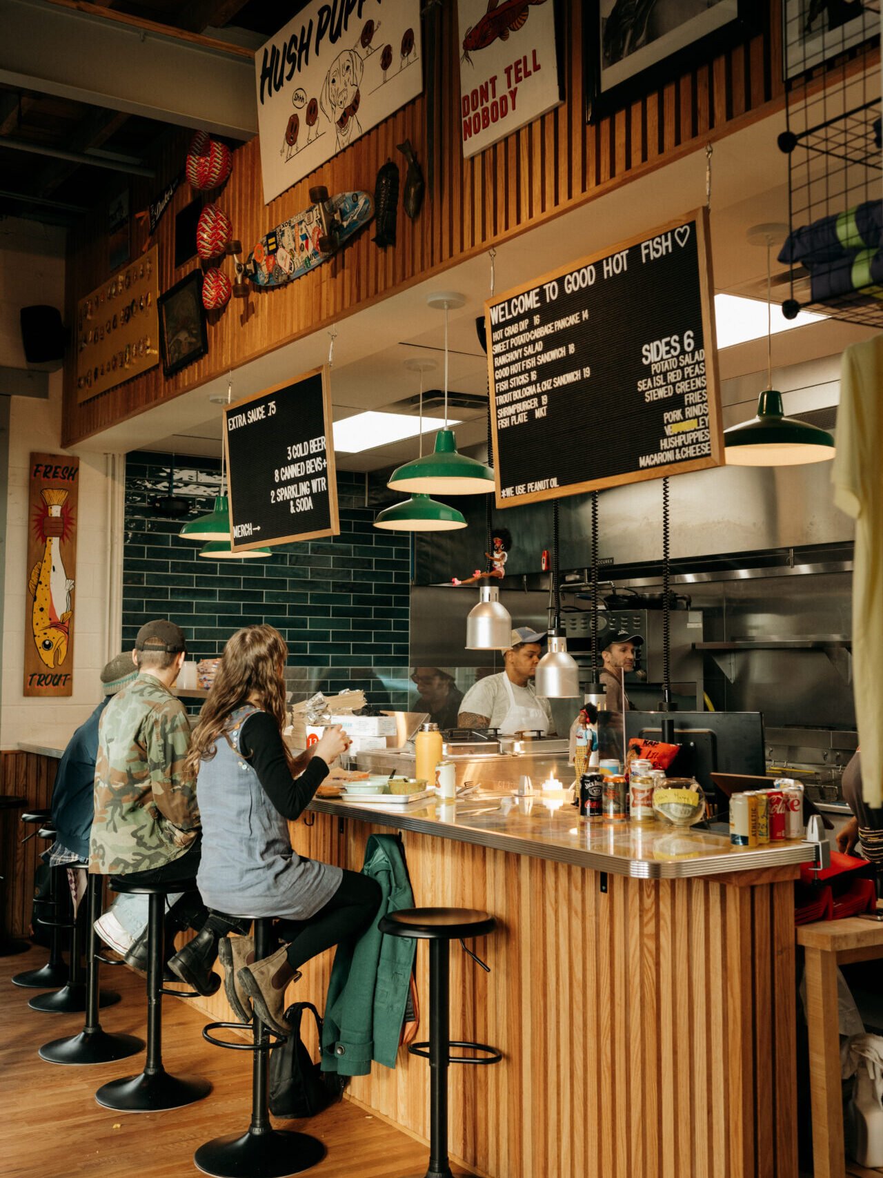 Good Hot Fish restaurant in Asheville