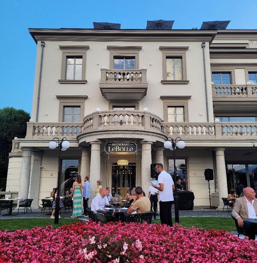 LeBolle restaurant in Stresa, Italy