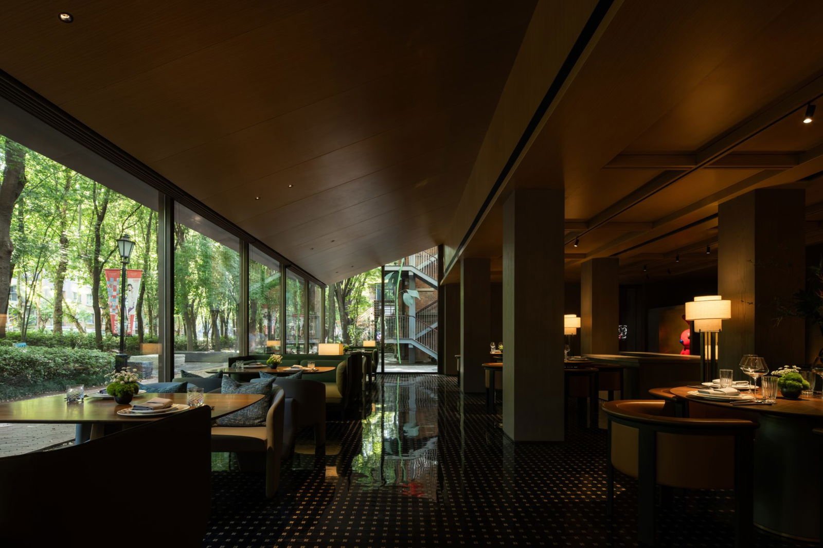 The Nature Flow restaurant in Wuhan