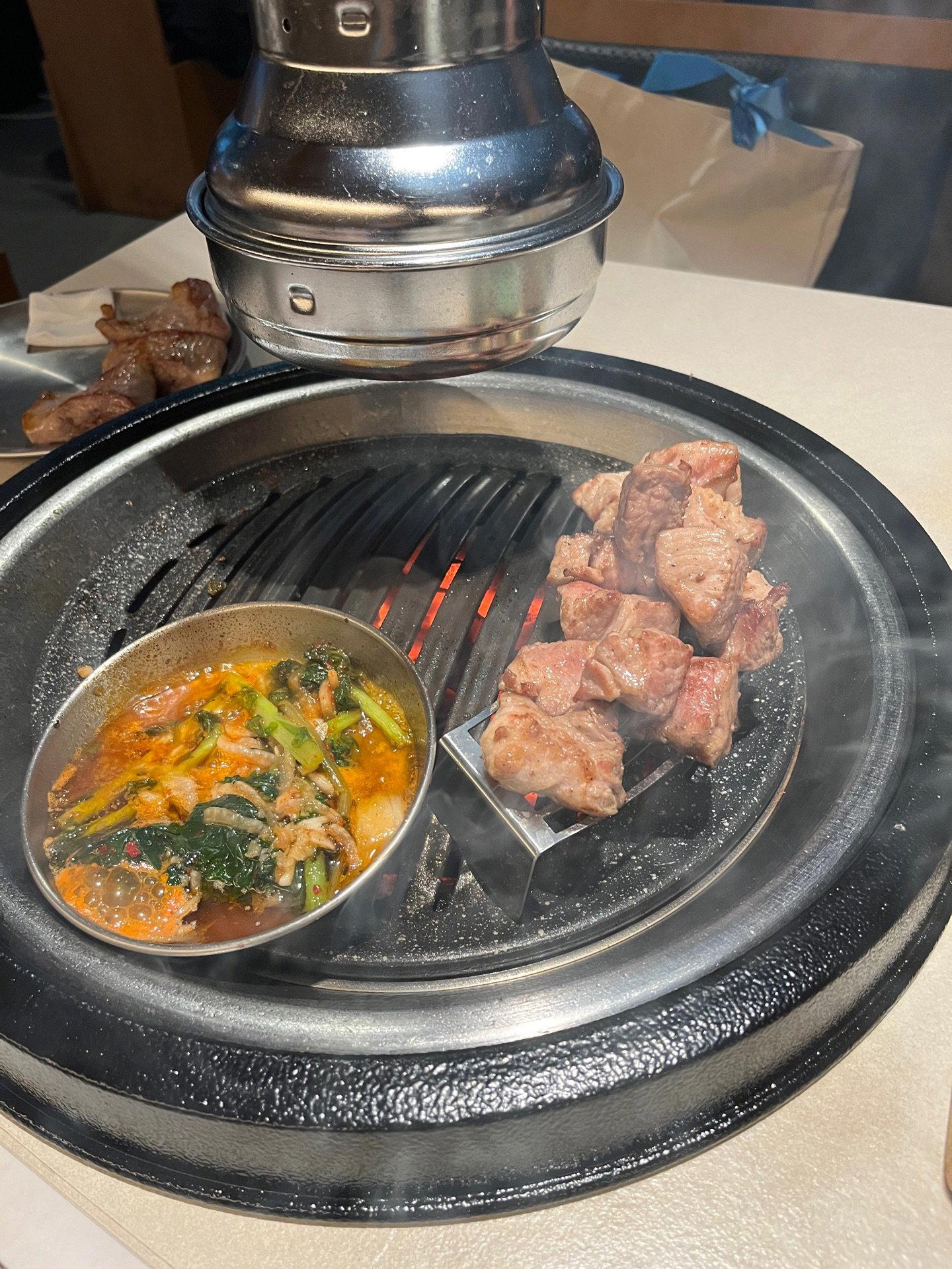 BBQ Yul restaurant in Seoul, South Korea
