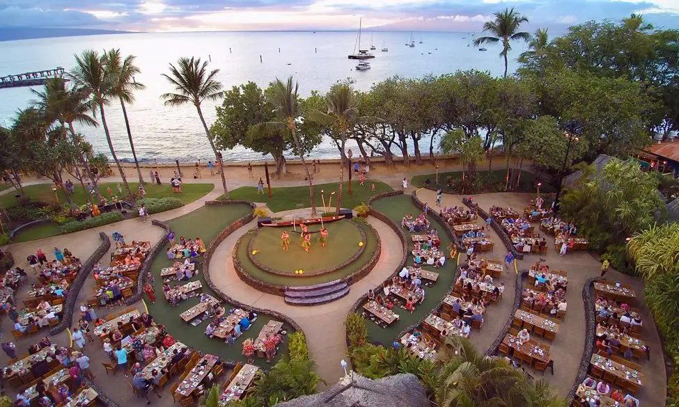 Old Lahaina Luau restaurant in Lahaina, United States