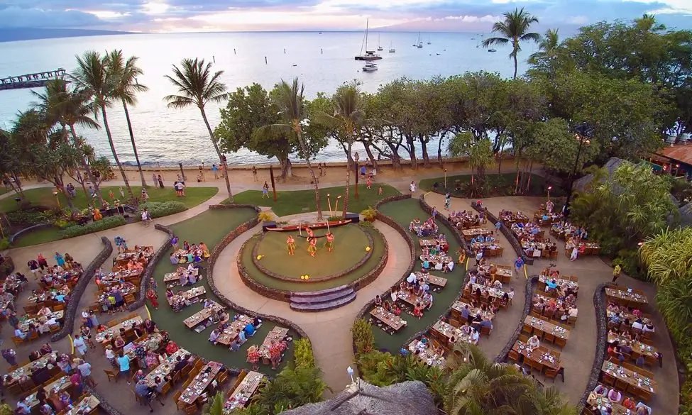 Old Lahaina Luau restaurant in Lahaina, United States