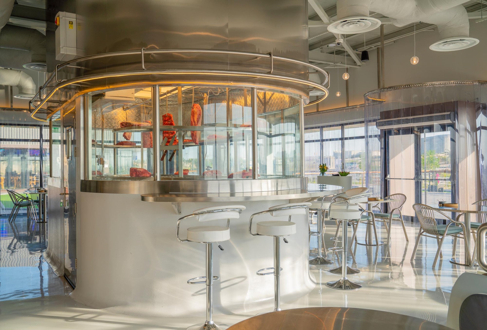 Marble restaurant in Riyadh, Saudi Arabia