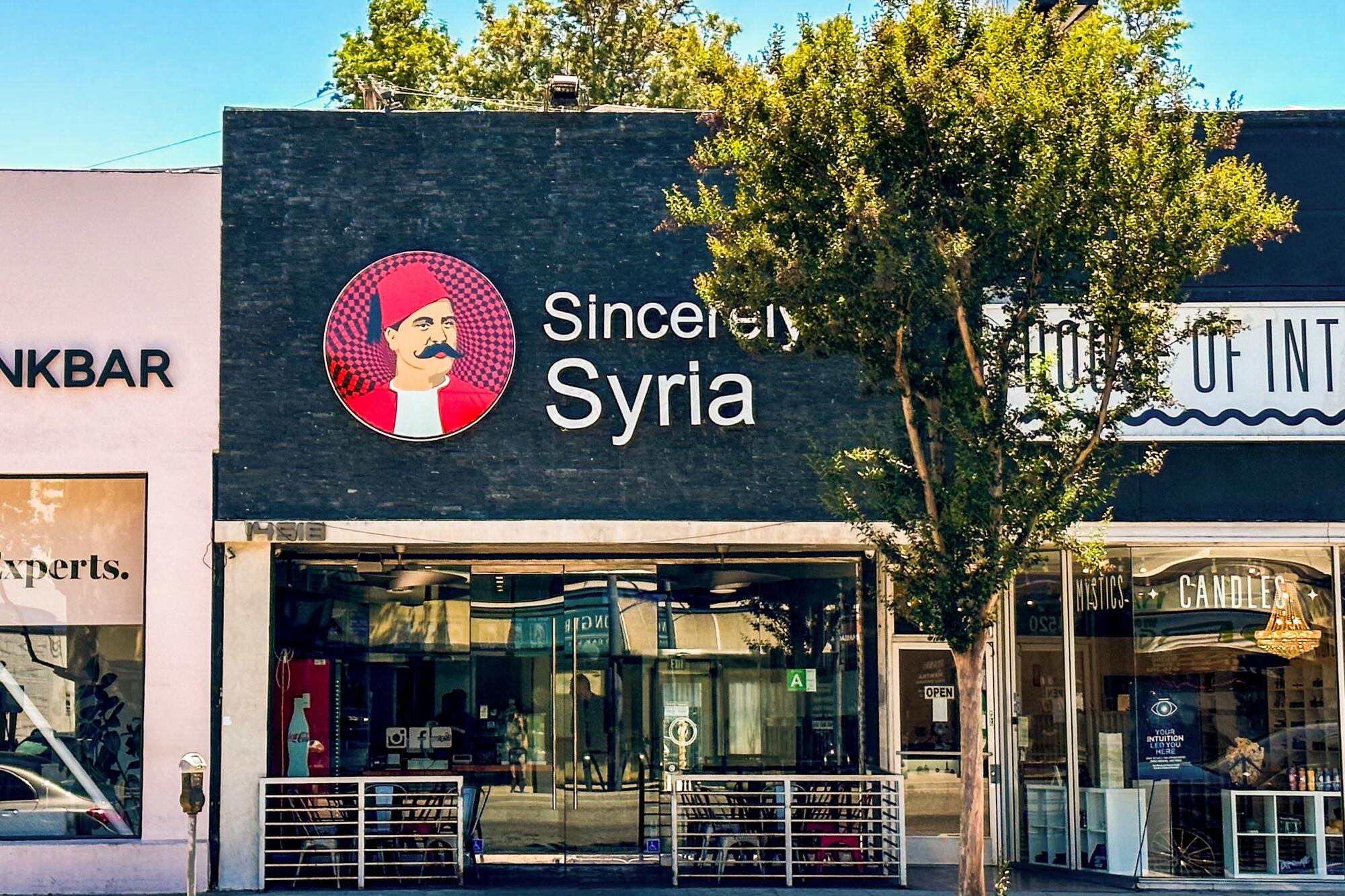 Sincerely Syria restaurant in Los Angeles, United States