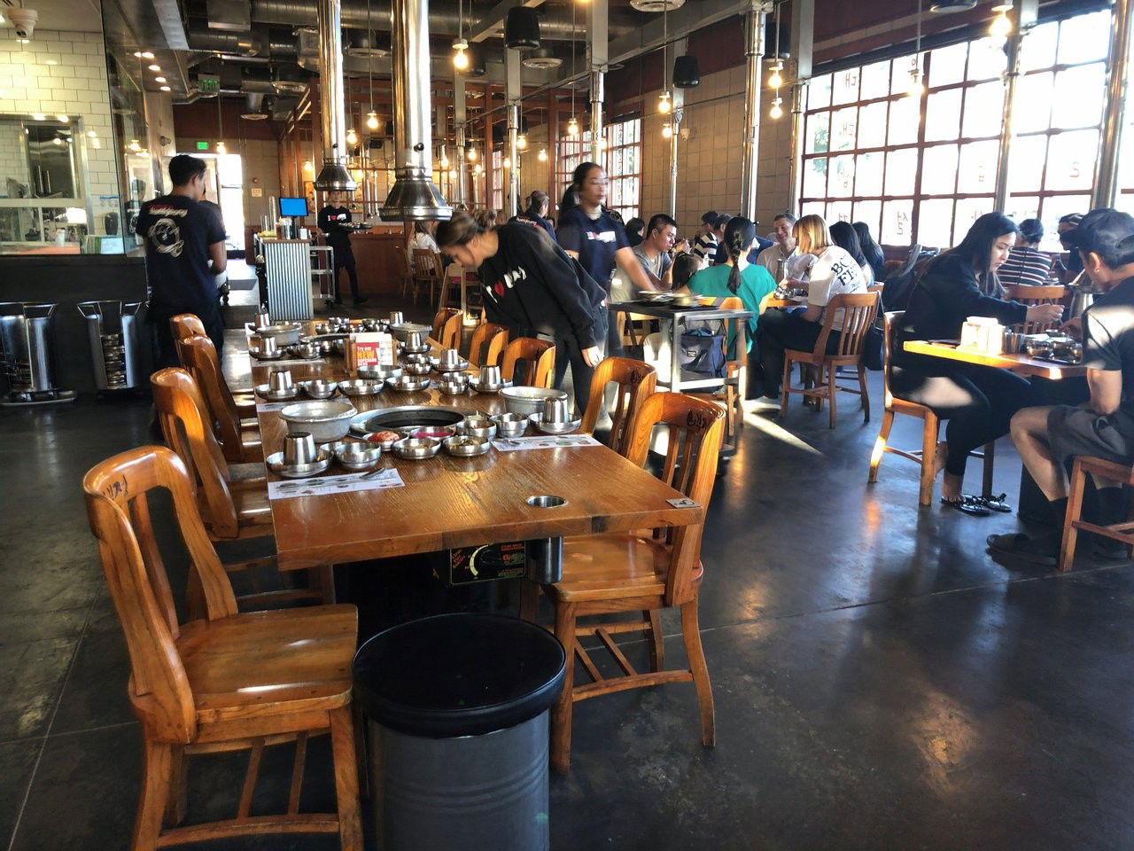 Baegyangsa Temple restaurant in Jangseong-gun, South Korea