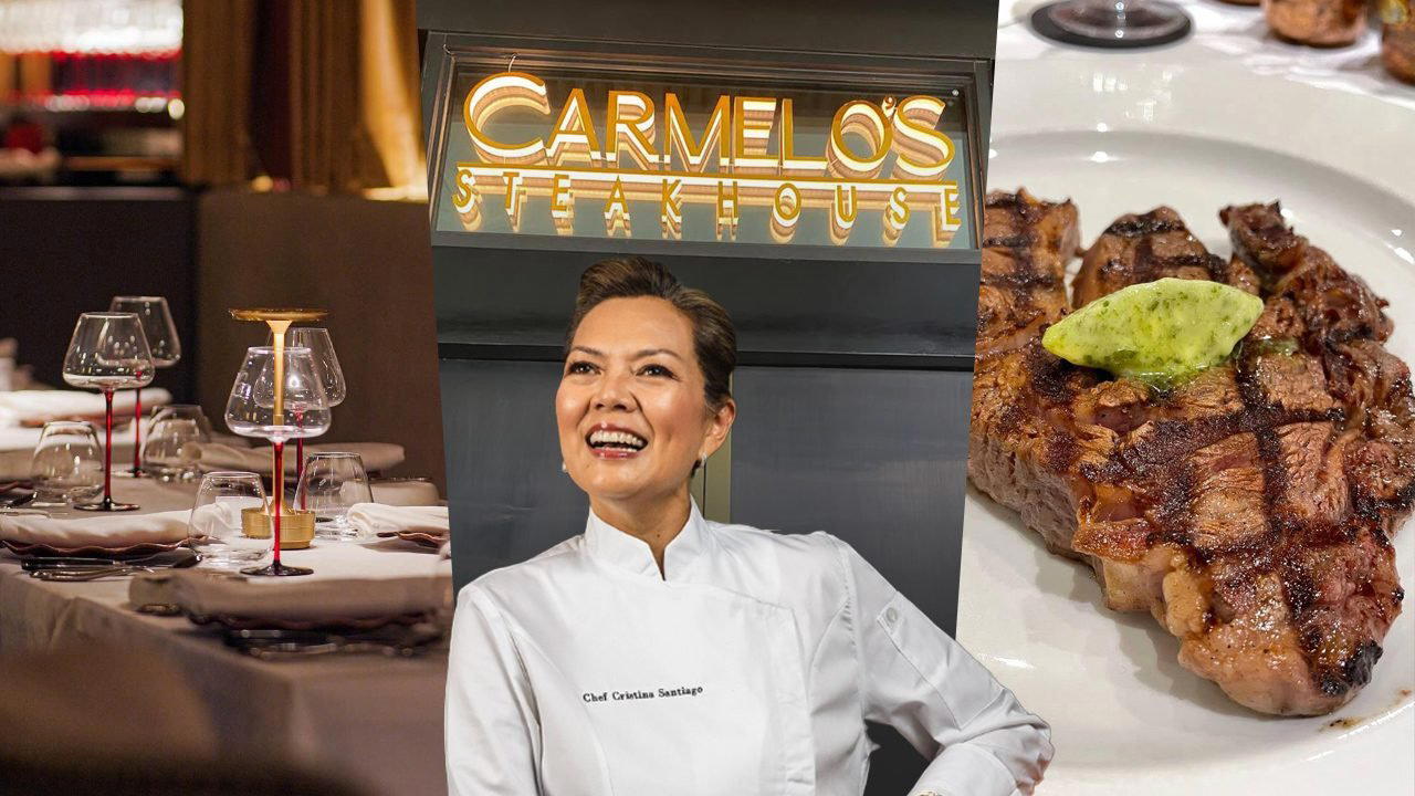 Carmelo's Steakhouse restaurant in Makati, Philippines