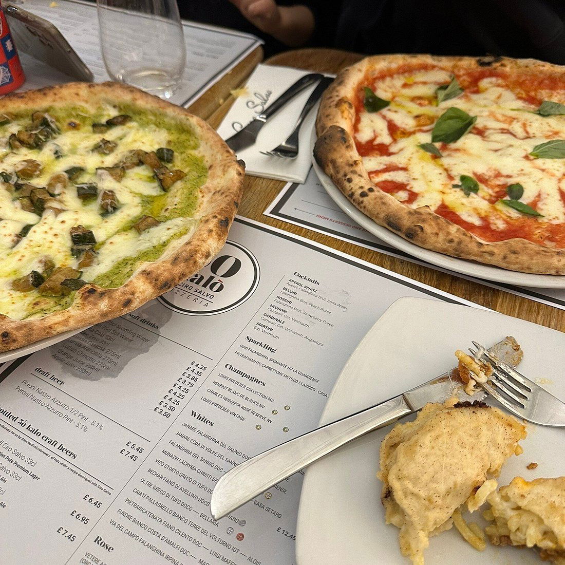 50 Kalò, Restaurant in London