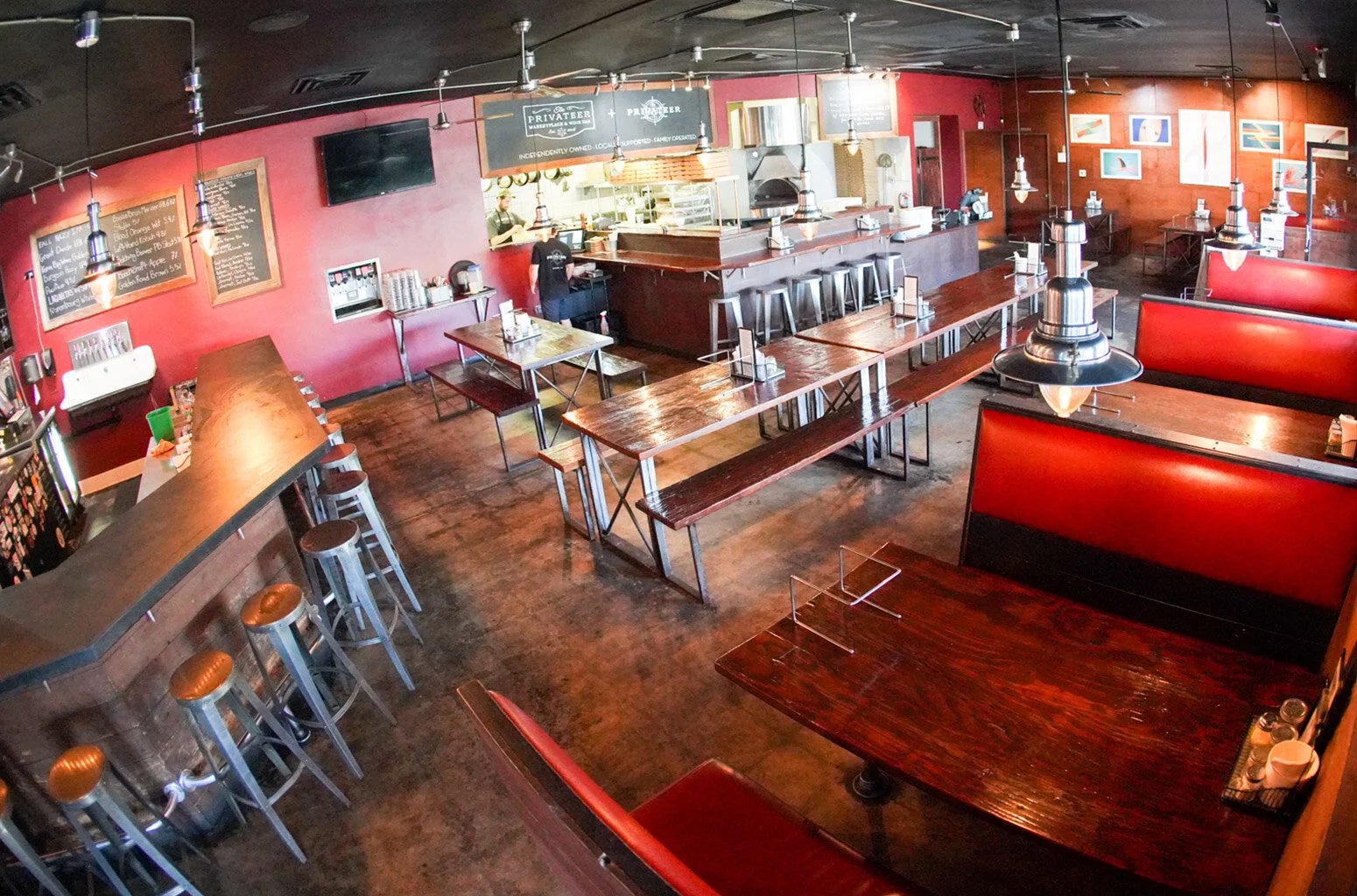 The Privateer Coal Fire Pizza restaurant in Oceanside, United States