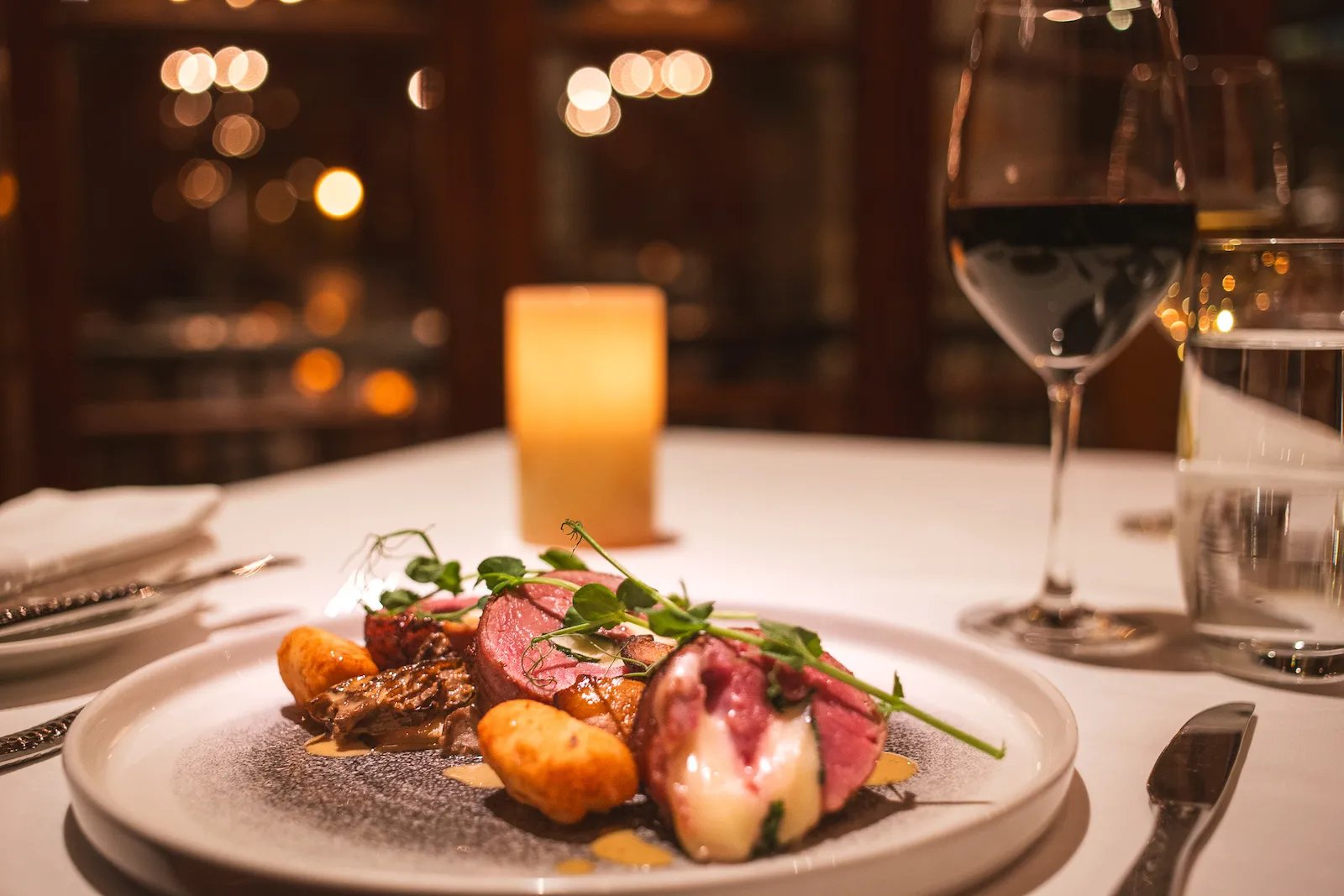 Restaurant La Quintessence restaurant in Mont-Tremblant, Canada