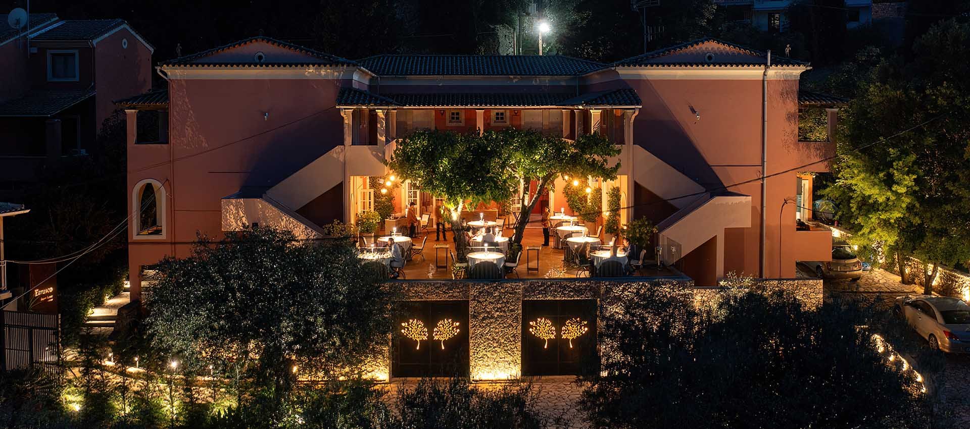 Etrusco, Restaurant in Kato Korakiana