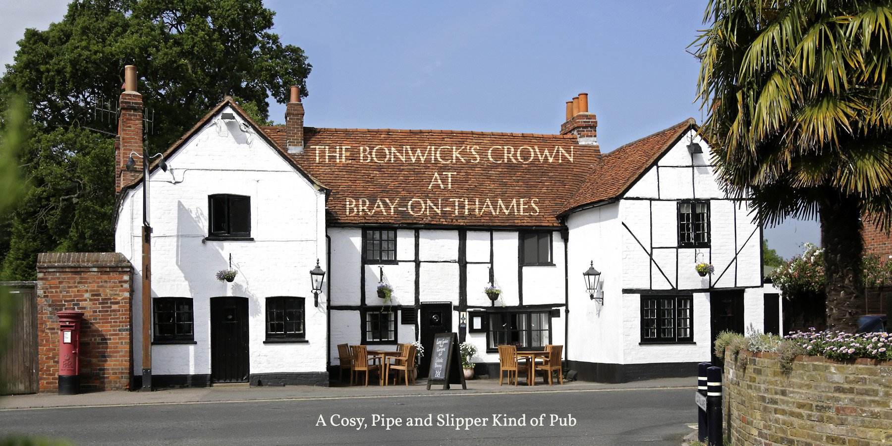 Crown restaurant in Bray, United Kingdom