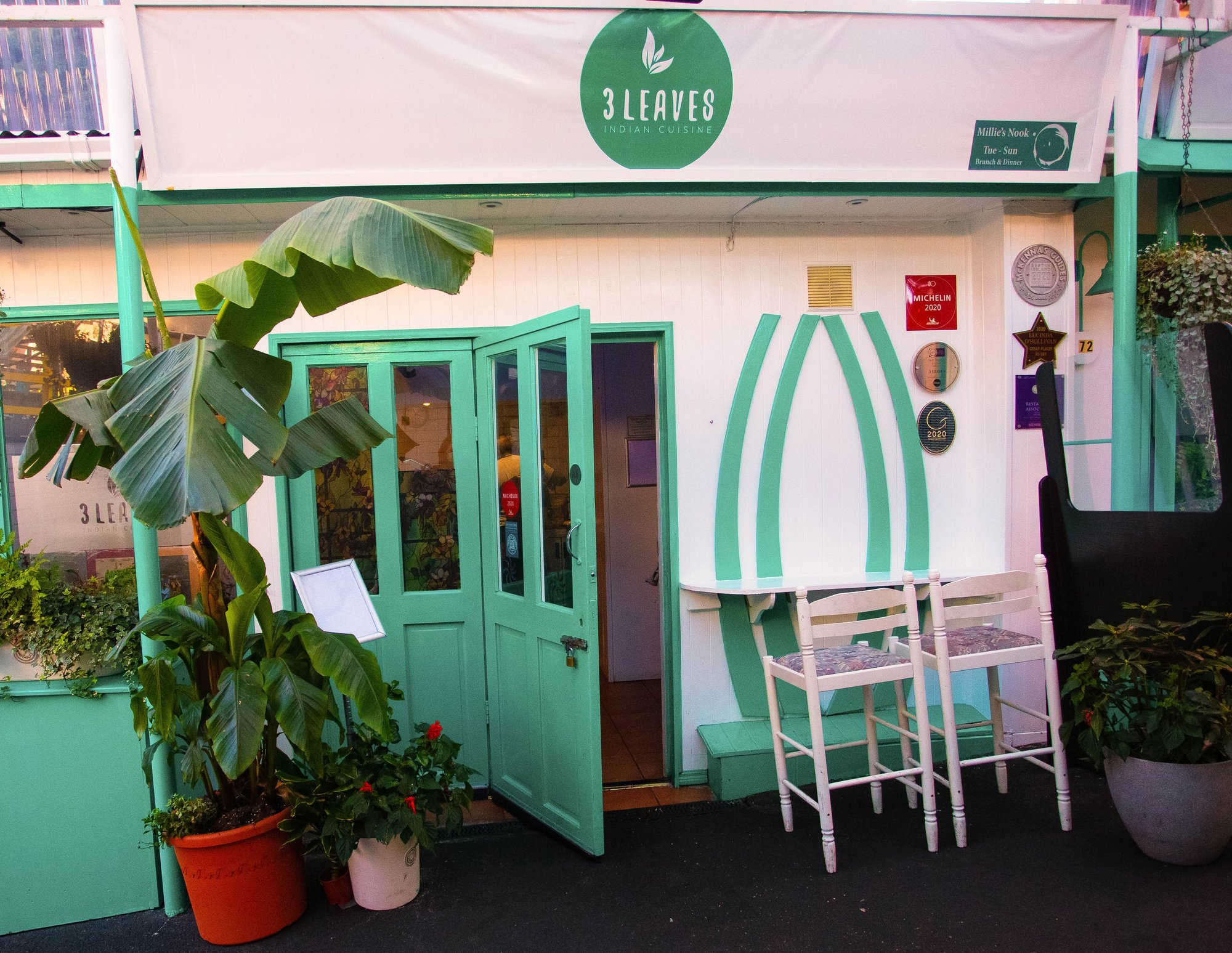 Three Leaves restaurant in Blackrock, Ireland