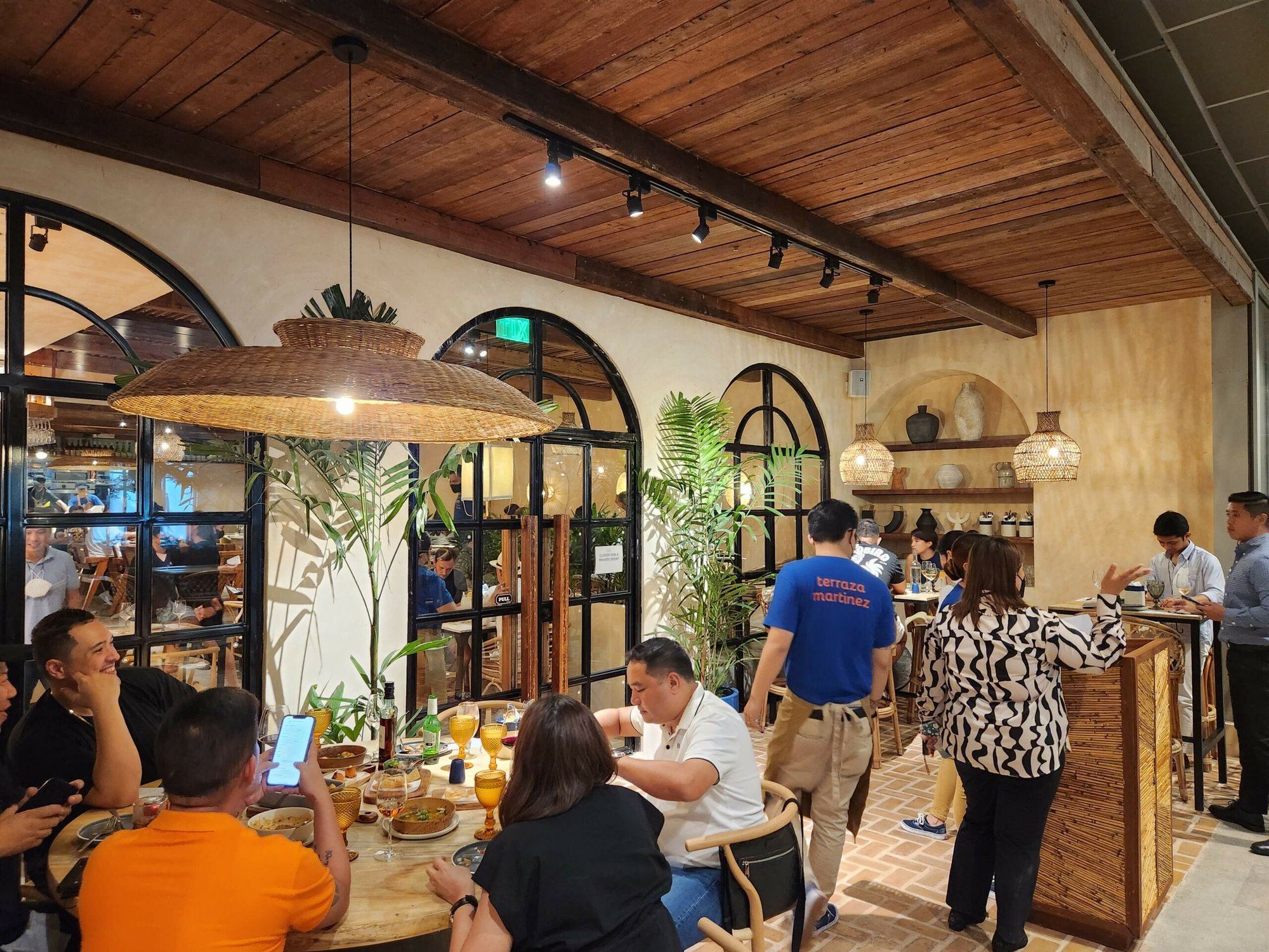 Terraza Martinez restaurant in Taguig, Philippines