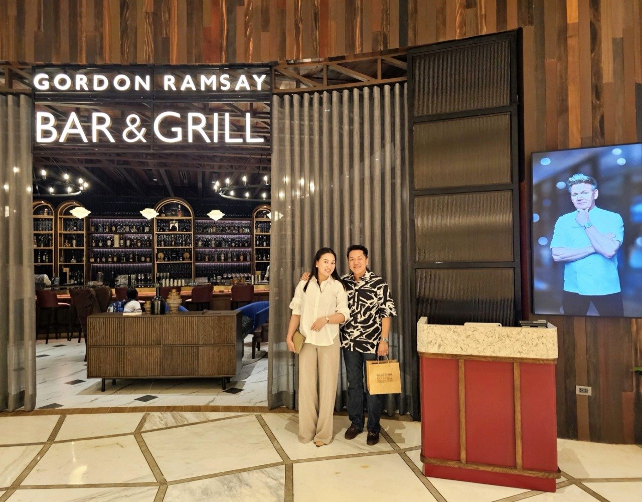 Gordon Ramsay Bar & Grill restaurant in Pasay, Philippines
