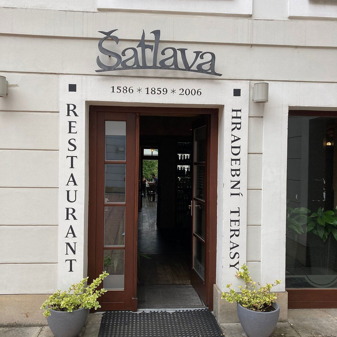 Šatlava restaurant in Hradec Králové