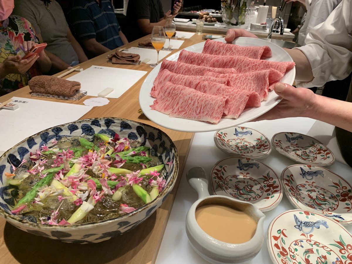 Okadamae restaurant in Tokyo, Japan