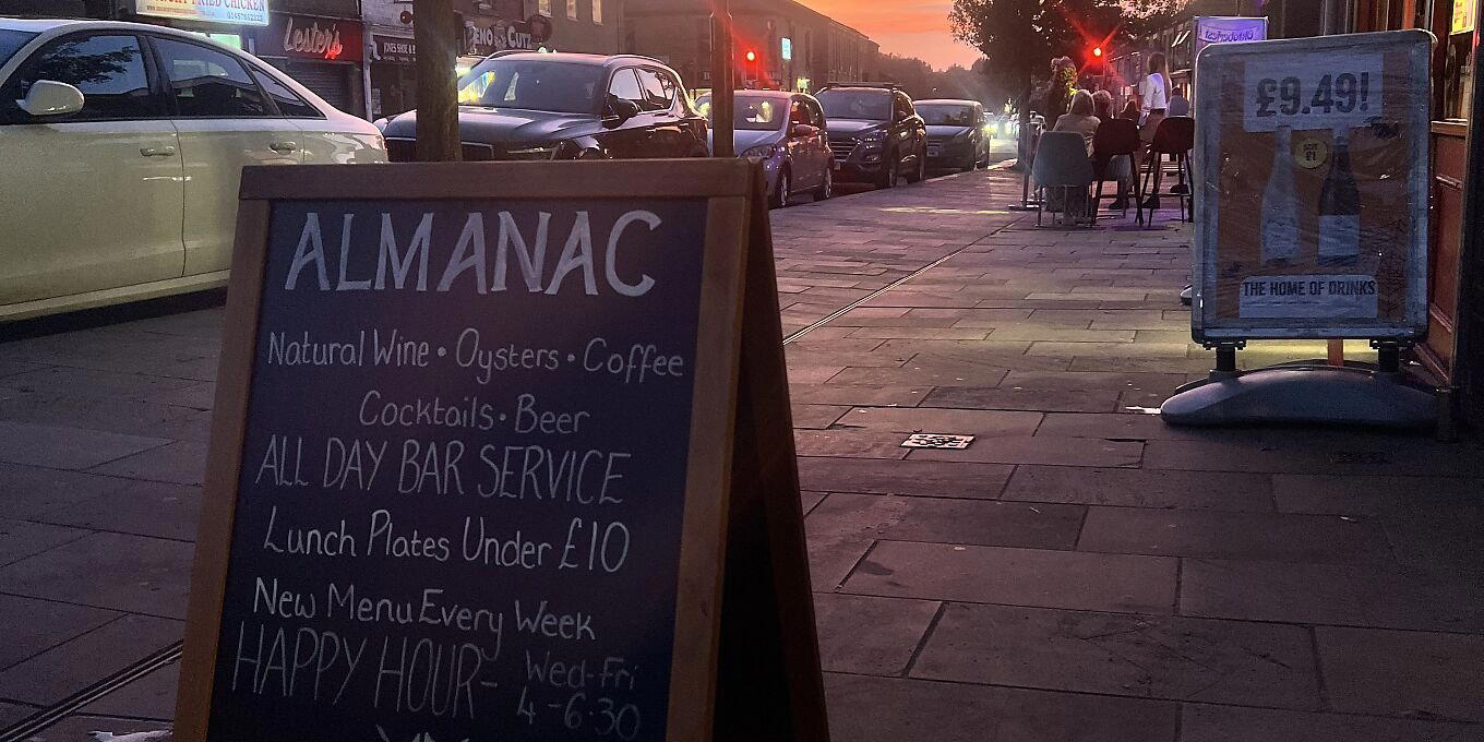 Almanac restaurant in Glossop, United Kingdom