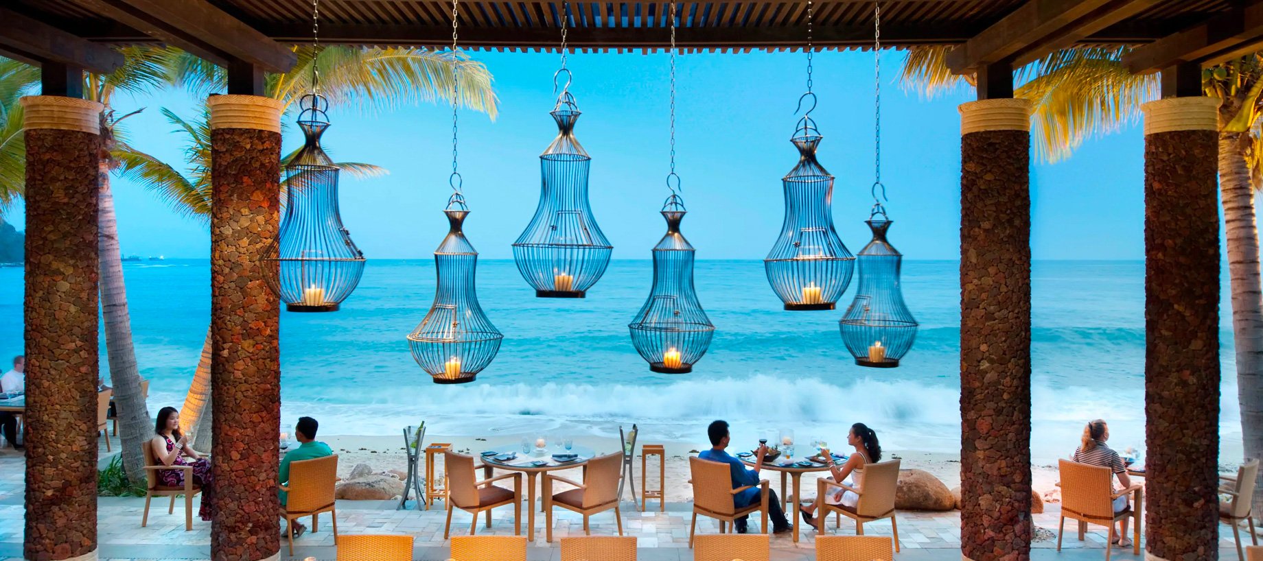 Fresh restaurant in Sanya, China