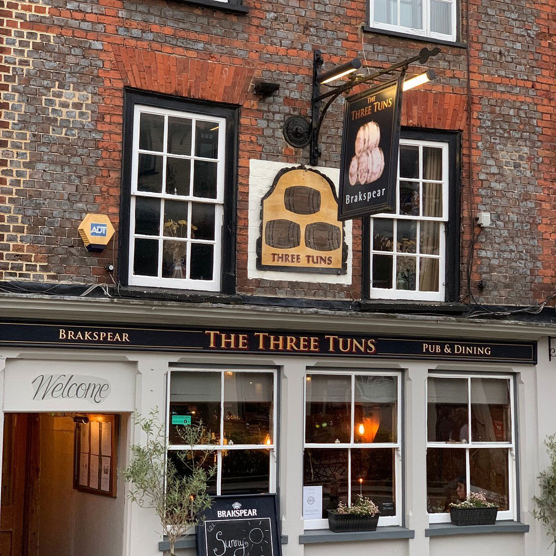 The Three Tuns restaurant in Henley-on-Thames, United Kingdom