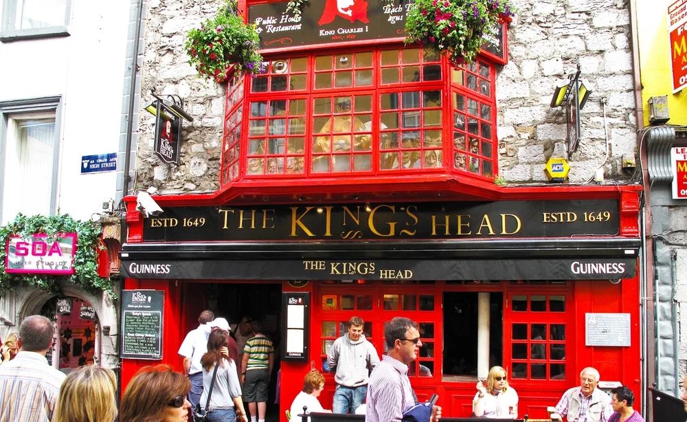 The Kings Head restaurant in Galway, Ireland