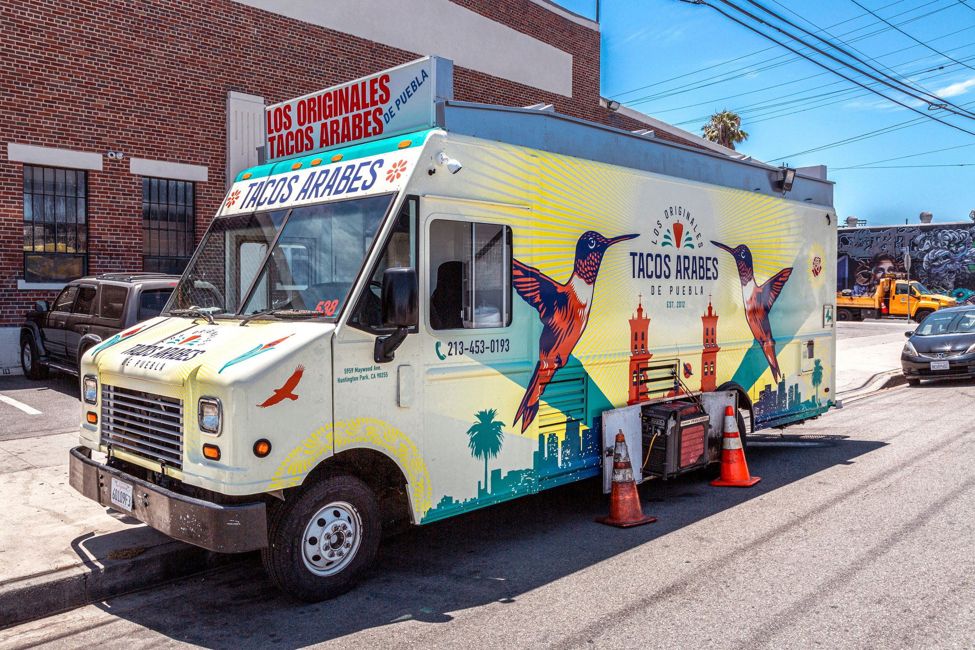 Tacos Arabes de Puebla restaurant in Los Angeles, United States