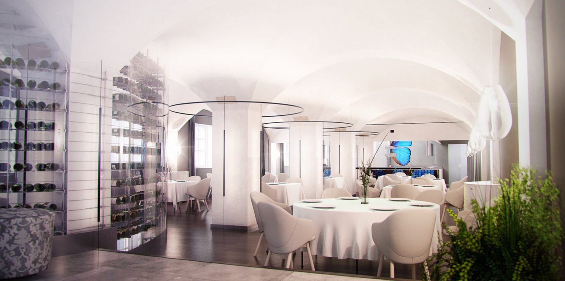 Papilio restaurant in Vysoký Újezd u Berouna, Czech Republic