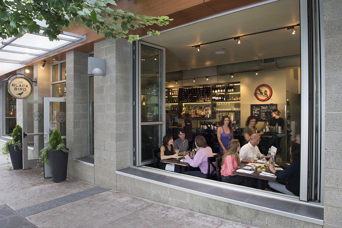 Blackbird restaurant in Asheville