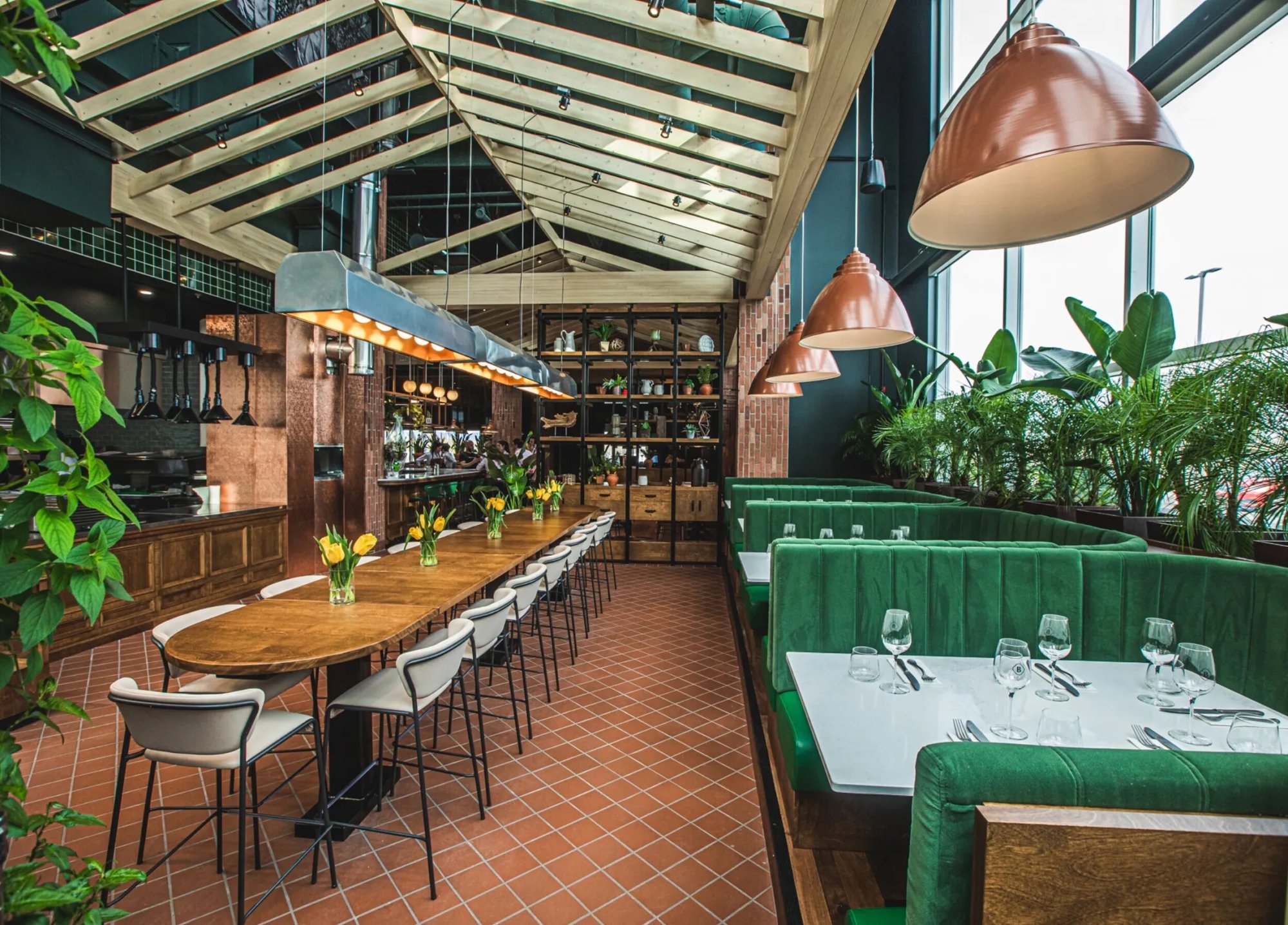 Les Botanistes restaurant in Quebec, Canada