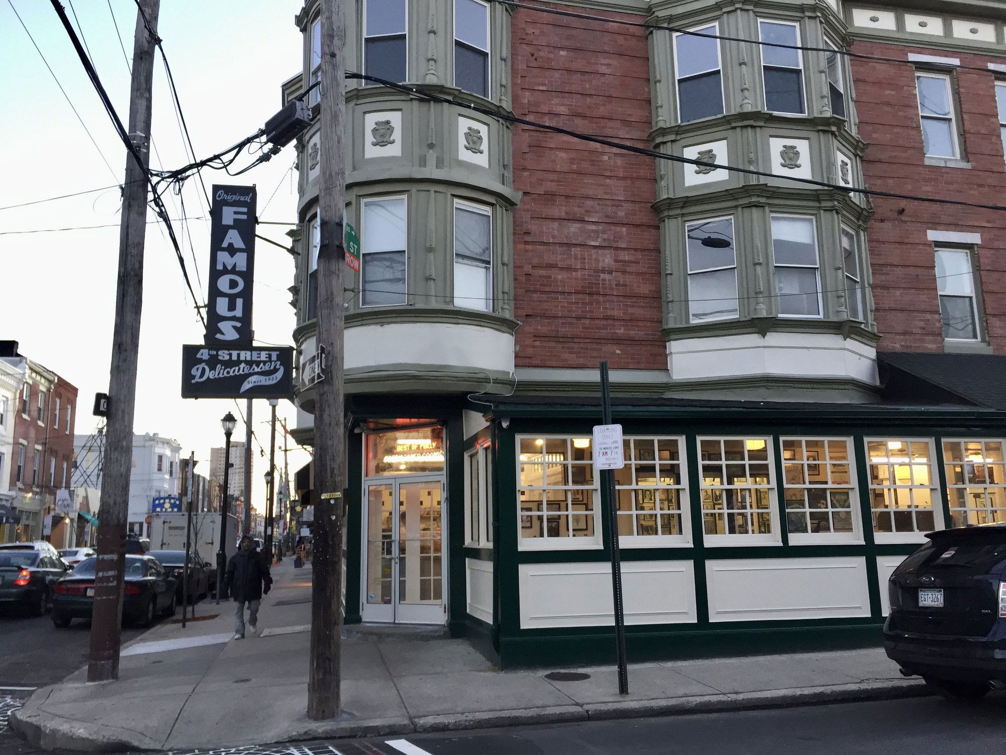 Famous 4th Street Delicatessen restaurant in Philadelphia