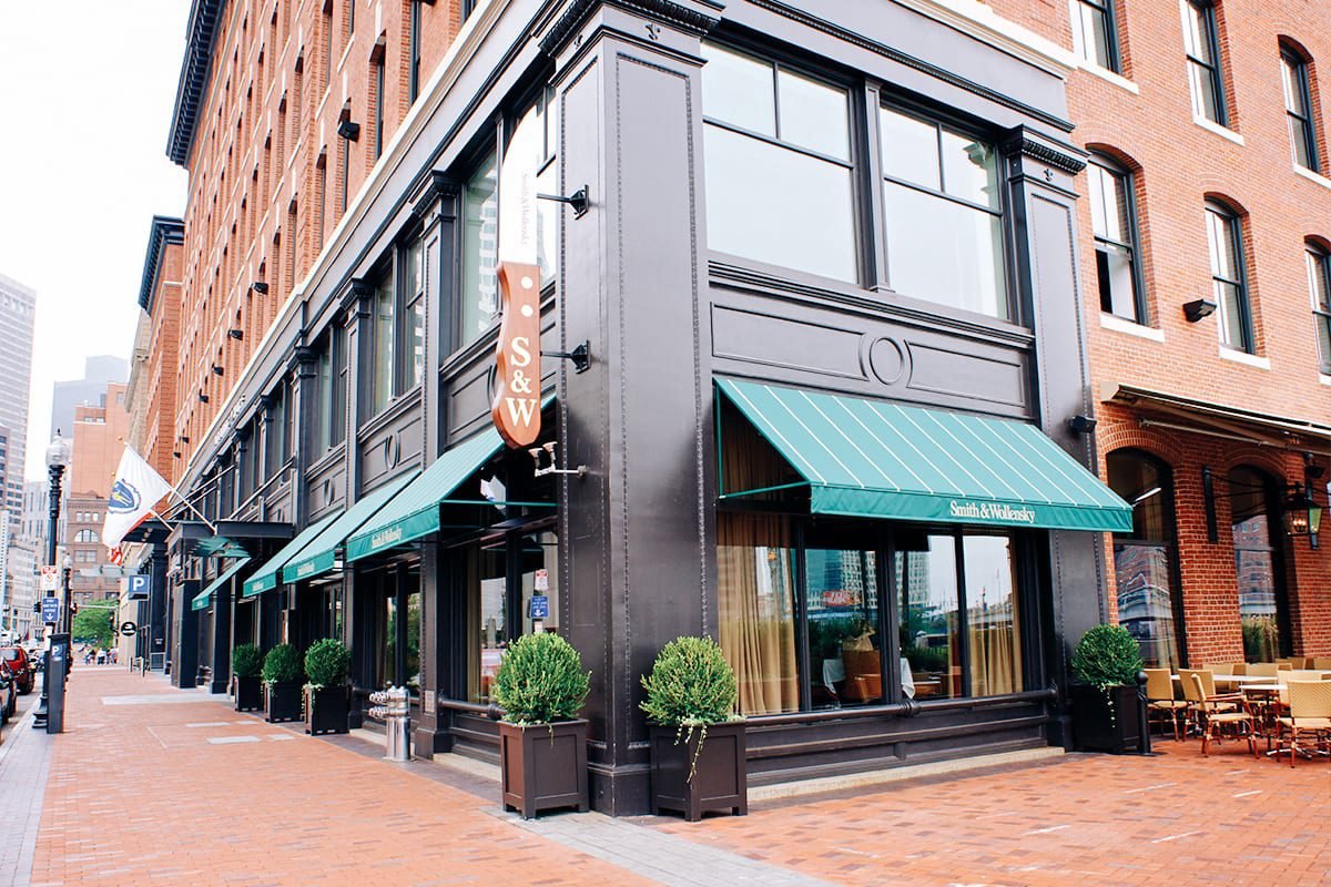 Smith & Wollensky restaurant in Boston