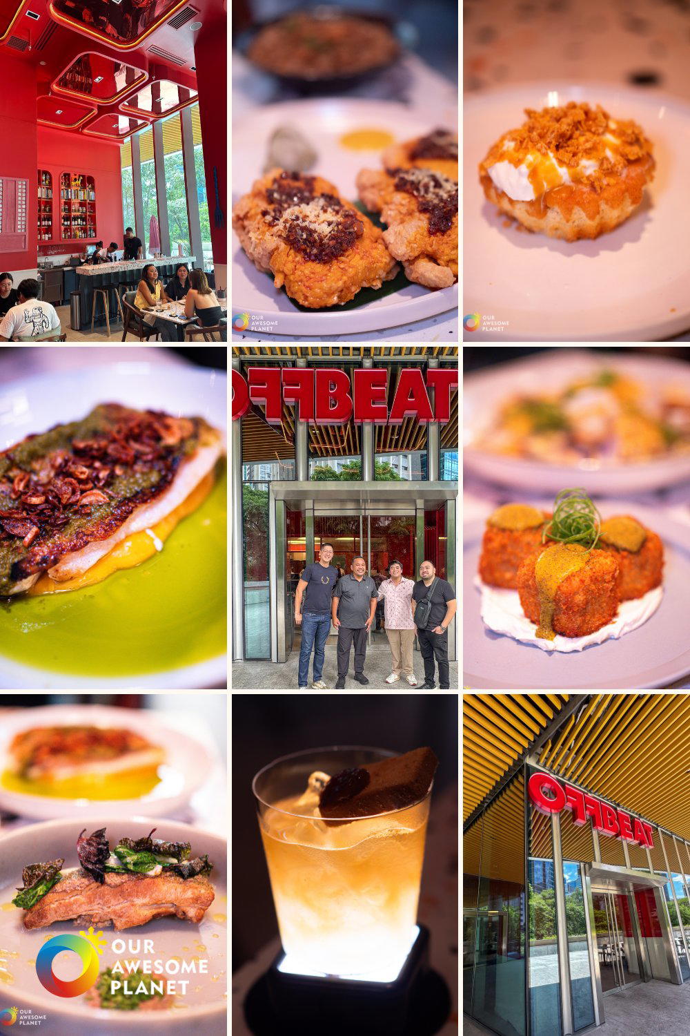 Offbeat restaurant in Makati, Philippines