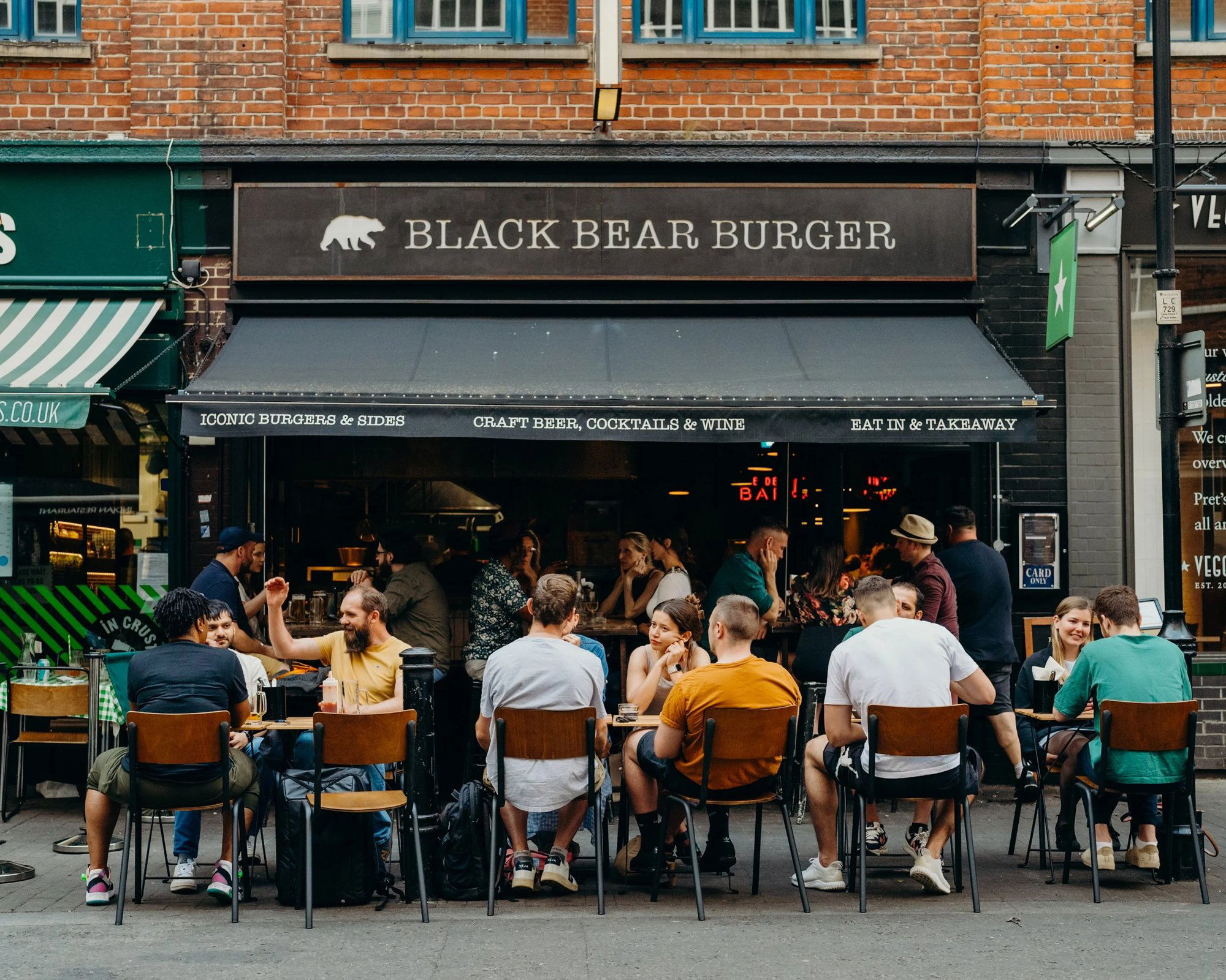 Black Bear Burger, Restaurant in London