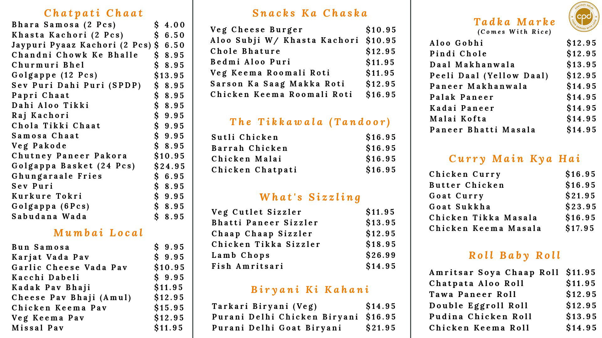 Chatpati Delhi, Franklin Park, United States