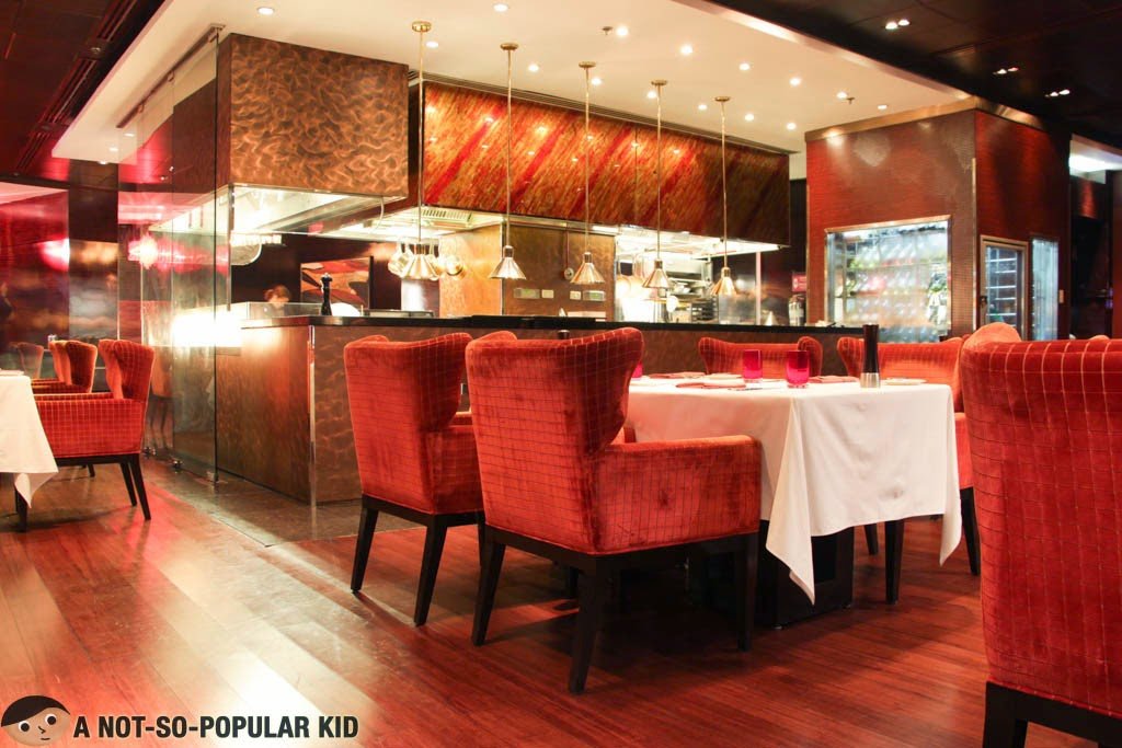 Cru Steakhouse restaurant in Pasay