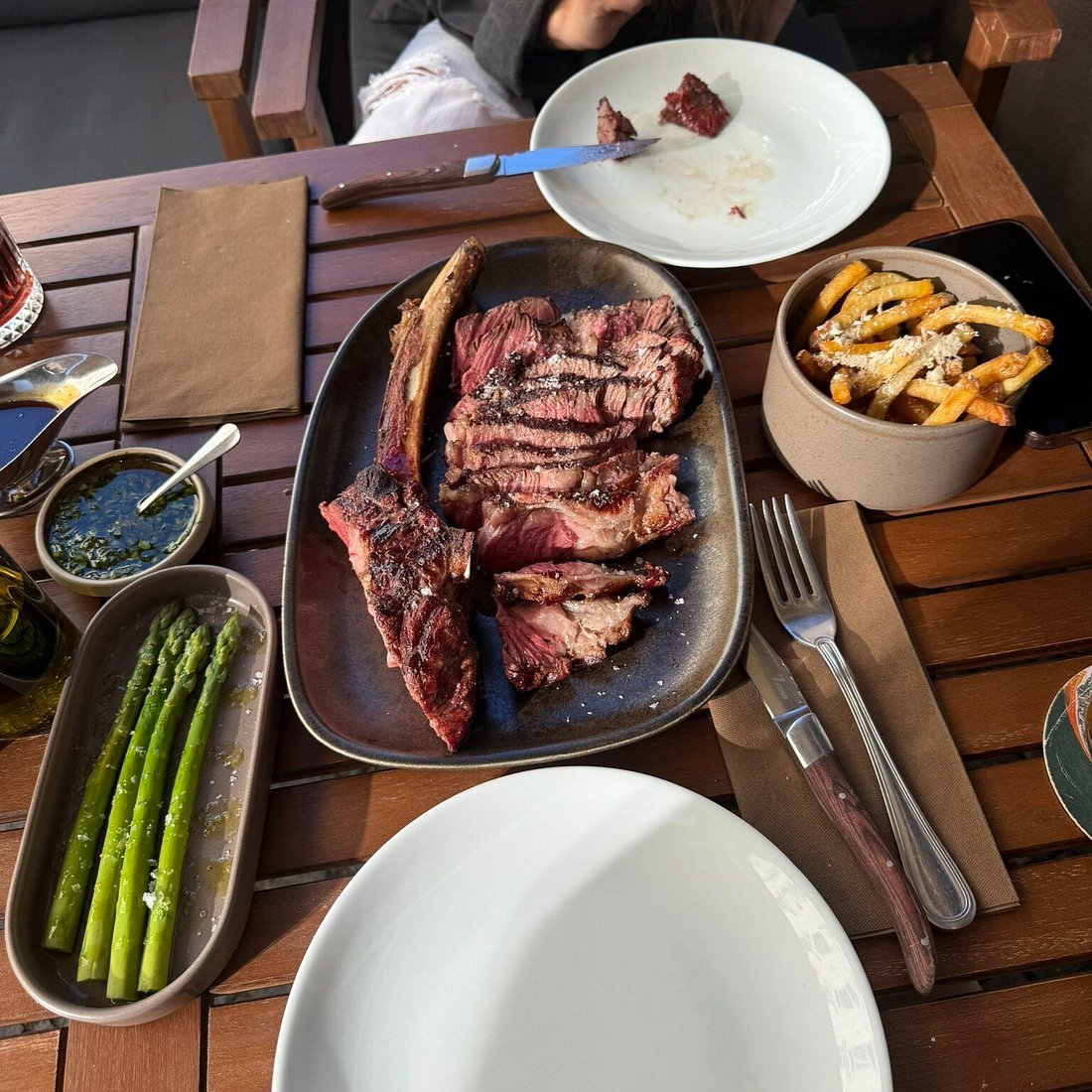 Antricote Steakhouse restaurant in Prague, Czech Republic