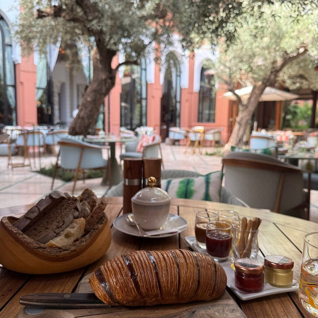 La Grande Brasserie by Helene Darroze restaurant in Marrakesh, Morocco
