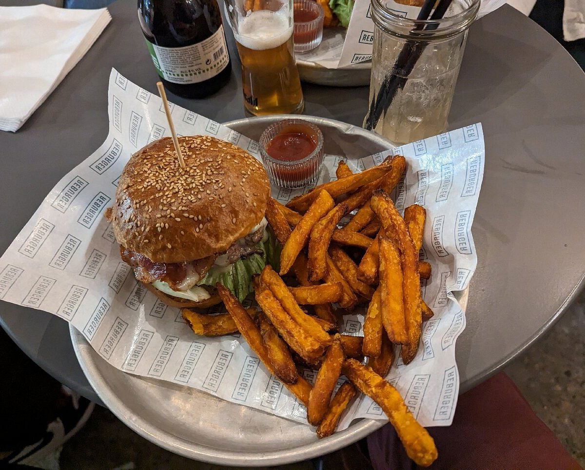 Reburger restaurant in Florence
