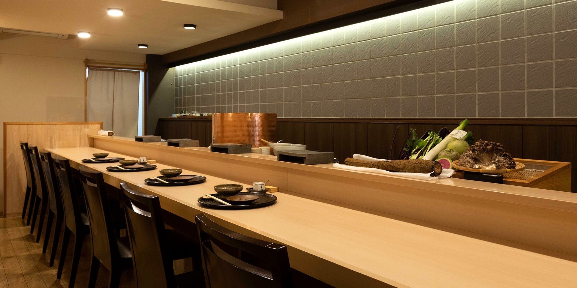 Tenhaku restaurant in Chiba, Japan