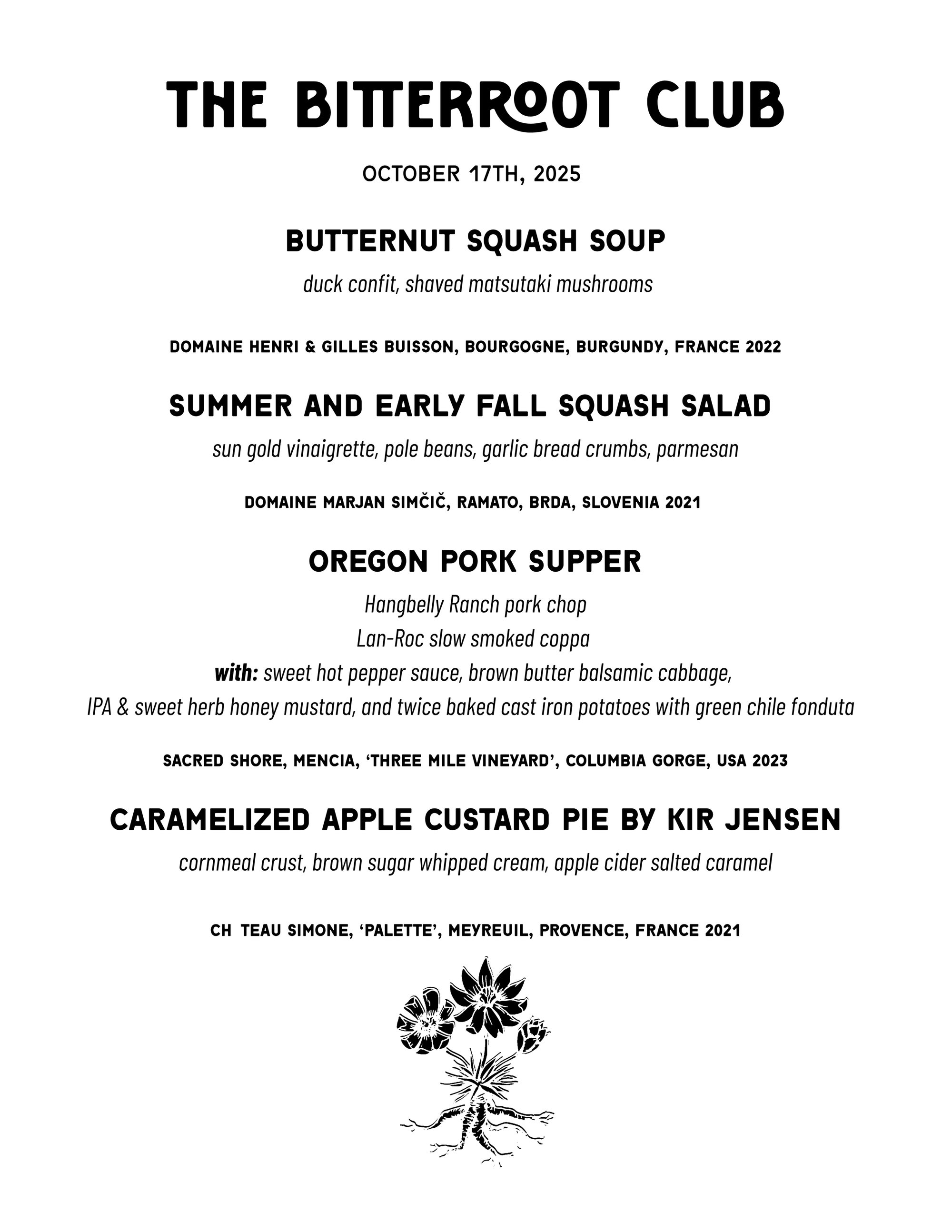 The Bitterroot Club restaurant in Portland, United States