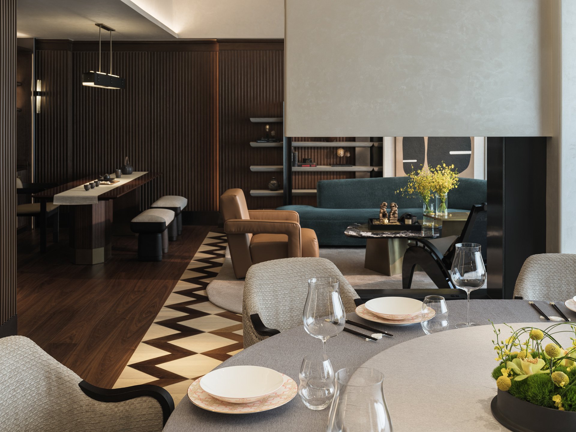 Chen House·Champion Tower restaurant in Ningbo, China