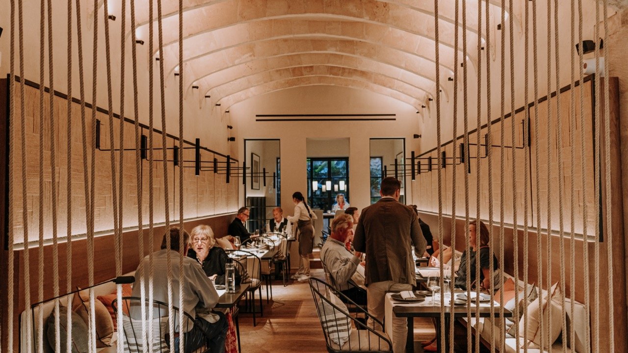 Ocre restaurant in Santanyí, Spain